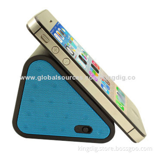 Bluetooth speaker with handsfree, shatterproof, can hold smart phones